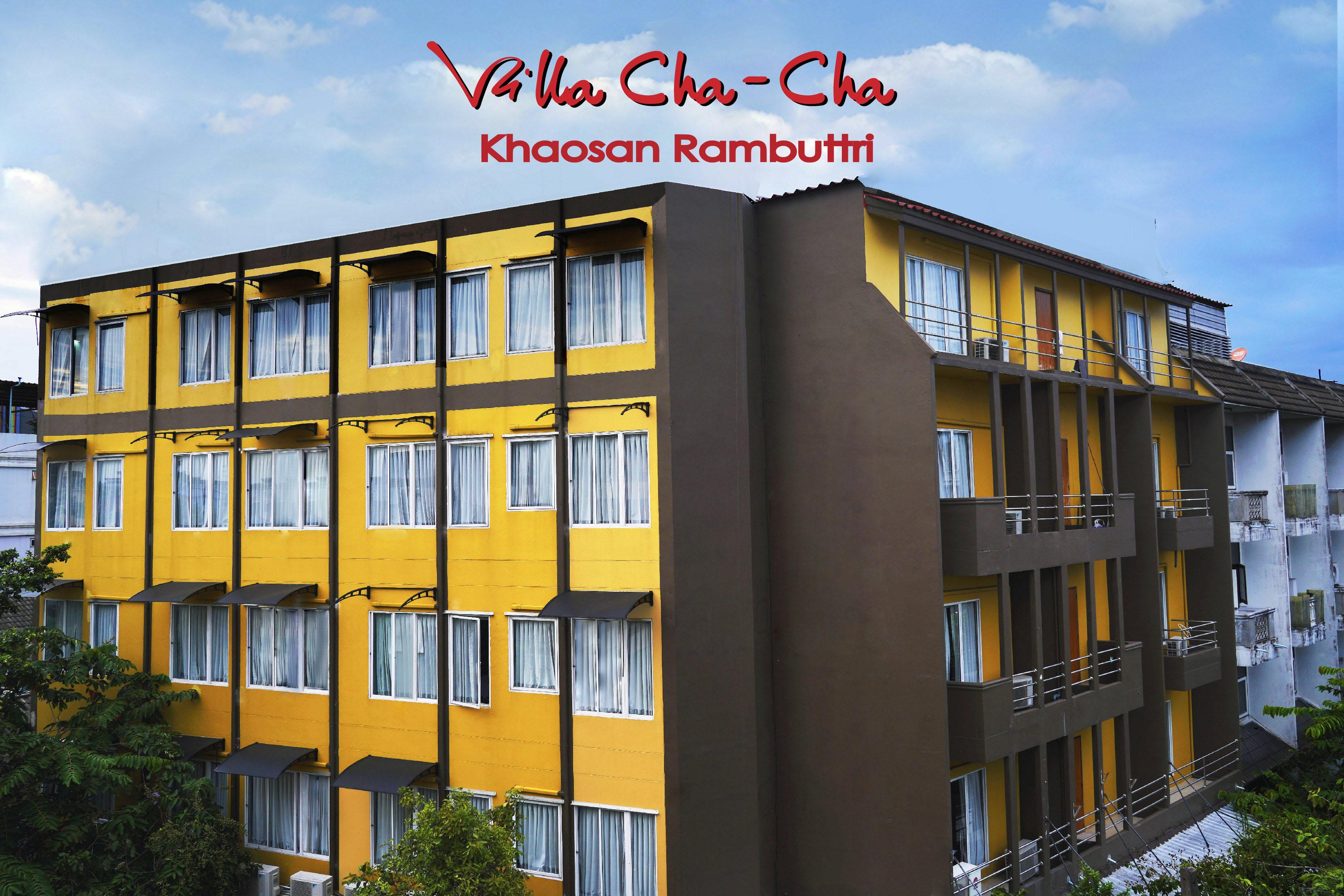 Villa Cha-Cha Khaosan Rambuttri Bangkok Exterior foto